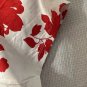 NWT Talbots Womens Red White Floral Short Sleeve Top Blouse Shirt Plus Size 3X