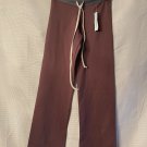 NWT Mari Dade Womens Wine Colored Athletic Yoga Pants Bootleg Size Medium