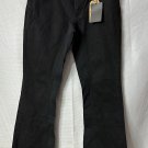 NWT Gravitate MOTO100 Womens Black Bootcut Bike Motorcycle Jeans Size 12x32