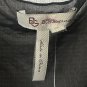 NWT BCBGeneration Womens Diagonal Double Ruffle Short Sleeve Top Blouse Size M