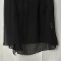 NWT BCBGeneration Womens Diagonal Double Ruffle Short Sleeve Top Blouse Size M