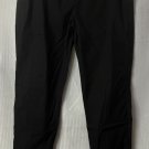 Prada Milano Womens Side Zipped Casual Black Pants Slacks Trousers Size 40 EUC