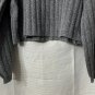 NWT BP. Womens Designer Long Sleeve Pullover Gray Sweater Size Medium