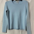NWT Kokun Milano Pullover Bamboo Cashmere Womens Long Sleeve Sweater Size XS