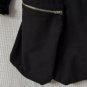 Lurdes Bergada Womens Black Button Light Weight Basic Coat Jacket Size Medium