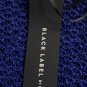 NWT Black Label by Chicos Womens Short Sleeve Blue Open Knit Sweater Top Size 2