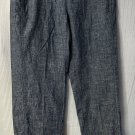 NWT Eileen Fisher Womens Straight Denim Hemp Organic Cotton Pants Slacks Size S