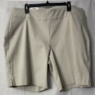 NWT International Concepts INC Womens Curvy Mid Rise Shorts Plus Size 18