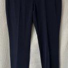 NWT Calvin Klein Womens Blue Modern Essential Dress Pants Slacks Trouser Size 12