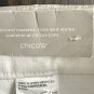 NWT Chicos So Slimming Girlfriend Straight Leg Womens White Jeans Size 14 Tall