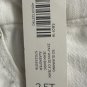 NWT Chicos So Slimming Girlfriend Straight Leg Womens White Jeans Size 14 Tall