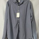 NWT GMF 965 Mens Designer Long Sleeve SP317B 992215/05 Button Shirt Size 46/18.5