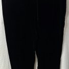 NWT David Dart Womens Casual Black Pull On Velvet Pants Slacks Plus Size 3X