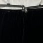 NWT David Dart Womens Casual Black Pull On Velvet Pants Slacks Plus Size 3X