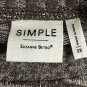 NWT Simple by Suzanne Betro Womens Long Sleeve Pullover Top Blouse Plus Size 3X