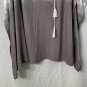 NWT Simple Suzanne Betro Womens Notch Neck Cape Tunic Top Blouse Shirt Size 3X