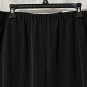 NWT Chicos The Ultimate Fit Soft Woven Cinched Womens Black Pants Slacks Size 2