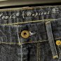Levis Capital E Short Skinny Slim Cropped Womens Dark Wash Jeans Size 33
