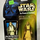 NEW Star Wars POTF Ben (Obi-Wan) Kenobi with Lightsaber & Cloak Kenner 1997 NIP