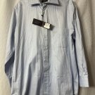 NWT Alara Mens Long Sleeve Button Egyptian Cotton Dress Shirt Size 15.5/32-33
