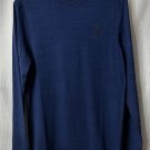 NWT Spyder Active Mens Long Sleeve Quick Dry Breathable Blue Shirt Size Small
