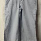 NWT Dockers Stretch Capri Womens Casual Blue Pants Size 8