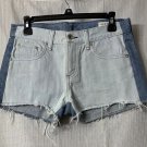 Rag & Bone New York Dounle Blues Womens Cut Off Jean Denim Shorts Size 26