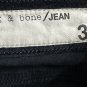 rag & bone Womens Zipped Ankle Navy Blue Pants Slacks Trousers Size 31 EUC