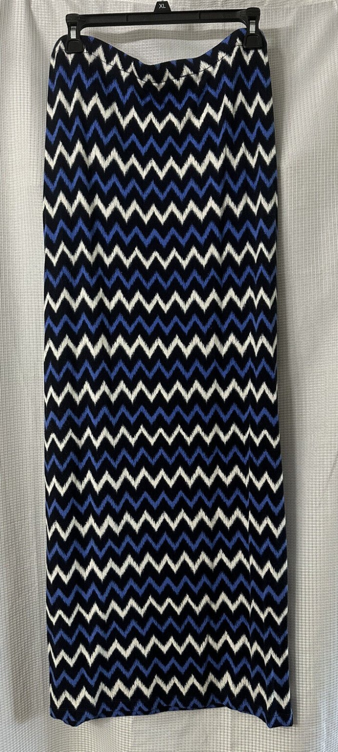NWT Michael Kors Womens Full Length Casual Pull On Side Slit Skirt Size Large