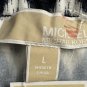 NWT Michael Kors Womens Full Length Casual Pull On Side Slit Skirt Size Large
