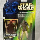 Kenner Star Wars Power Of The Force Green Card Weequay Skiff Guard Action Figure