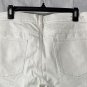 NWT Ann Taylor Kick Crop Womens White Stretch Jeans Denim Plus Size 16