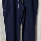 NWT FIGS High Waist Navy Blue Zamora Womens Jogger Yoga Scrubs Pants Size Large