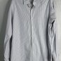 Xacus Evolution Fit Cotonificio Albini Men Long Sleeve Button Dress Shirt 15 3/4