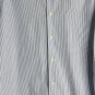 Xacus Evolution Fit Cotonificio Albini Men Long Sleeve Button Dress Shirt 15 3/4