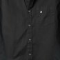 NWT Eddie Bauer Mens Long Sleeve Casual Black Button Twill Shirt Size Medium