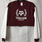 NWT Zoozatz Womens Long Sleeve Texas A&M Aggies Pullover Sweater Top Size Small