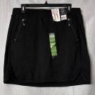 NWT Jones New York Signature The Sporty Skort Womens Black Shorts Size Large