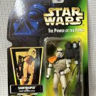 Star Wars The Power of the Force 1996 Sandtrooper With Blaster New Sealed Figure