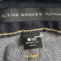 NWT Flying Monkey Womens Designer Dark Wash Skinny Jeans Denim Size 24