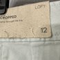 NWT Ann Taylor Loft Julie Cropped Curvy Fit Womens Casual Pants Slacks Size 12