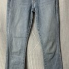 Mother The Looker Ankle Snippet Zapped Womens Light Wash Jeans Denim Size 23
