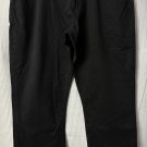 NWT Hickey Freemen New York Mens Casual Black Strecth Pants Slacks Size 38x30