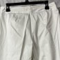 NWT Sigrid Olsen Modernist Elegant Oasis Womens White Lined Pants Slacks Size 8