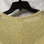 NWT Cache Womens Long Sleeve Honeycomb Rayon Knit Casual nSweater Size Medium
