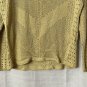 NWT Cache Womens Long Sleeve Honeycomb Rayon Knit Casual nSweater Size Medium