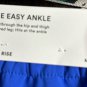 NWT Ann Taylor The Easy Ankle Womens Elastic Casual Pants Slacks Trousers Size M