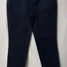 NWT Brooks Brothers Womens Casual Navy Blue Corduroy Pants Slacks Size 10