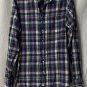 Sid Mashburn Mens Long Sleeve Button Front Knit Plaid Shirt Size Small EUC