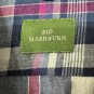 Sid Mashburn Mens Long Sleeve Button Front Knit Plaid Shirt Size Small EUC